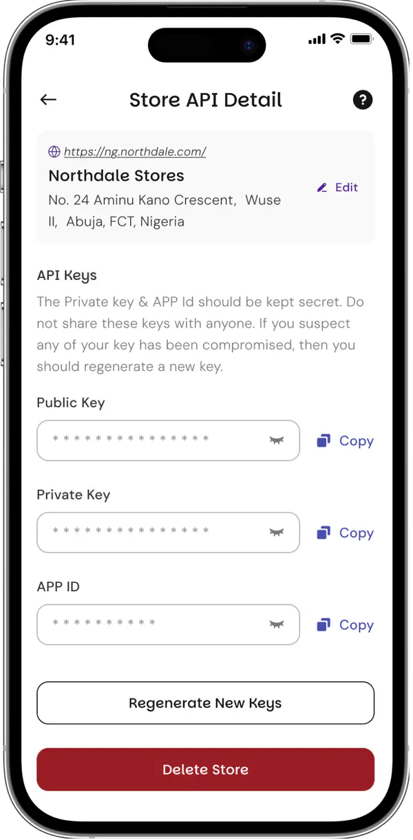 Fardelins storefront order management app
